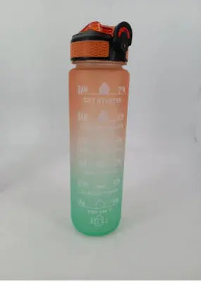 1 Liter Water Bottle Motivational Sport Water Bottle Leakproof