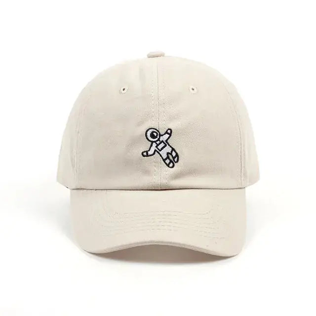 Astronaut Embroidery Baseball Cap