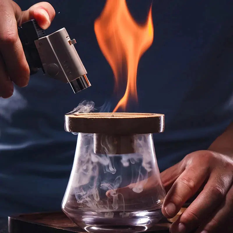 Cocktail Smoker with Wood Shavings Infuse