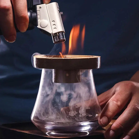 Cocktail Smoker with Wood Shavings Infuse